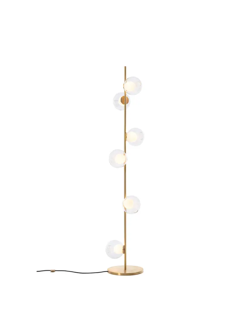 Lámpara de pie 28.6 Stem Floor | Clear