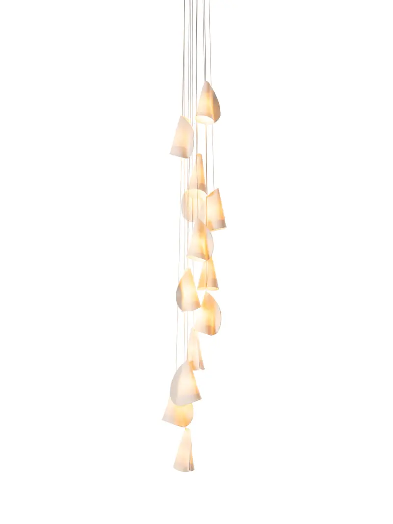 Lámpara de techo 21.13 Cluster Column | White Round