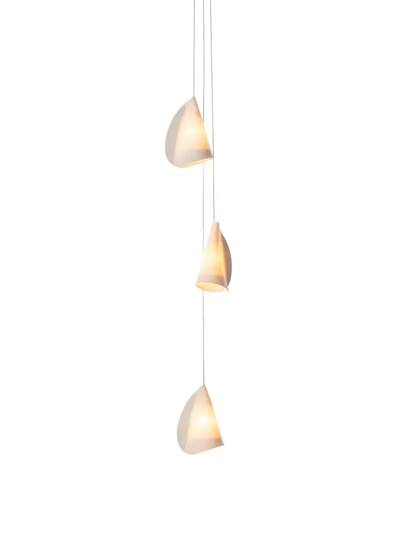 Lámpara de techo 21.3 Cluster Column | White Round