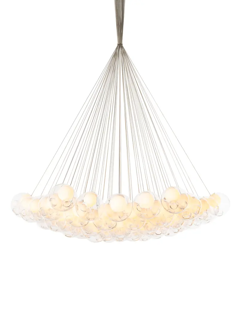 Lámpara de techo 28.61 Cluster Clear | White canopy