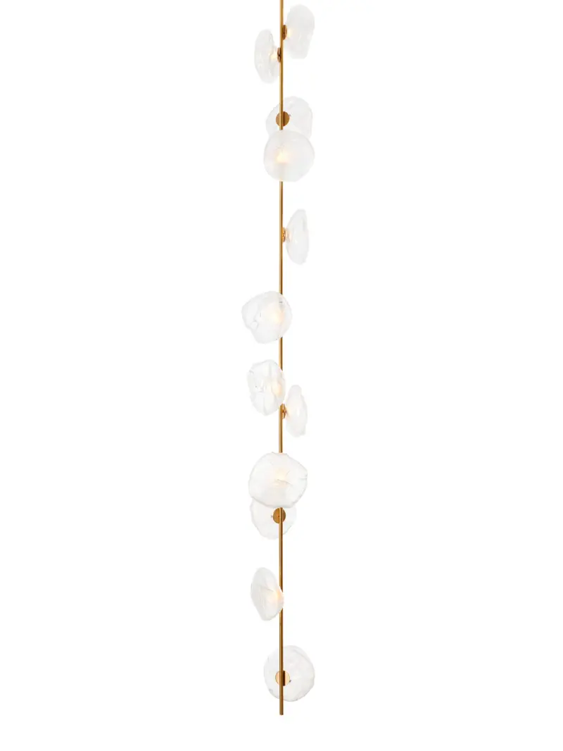 Lámpara de techo 73.12 Stem Ceiling Long Clear | Brass Stem