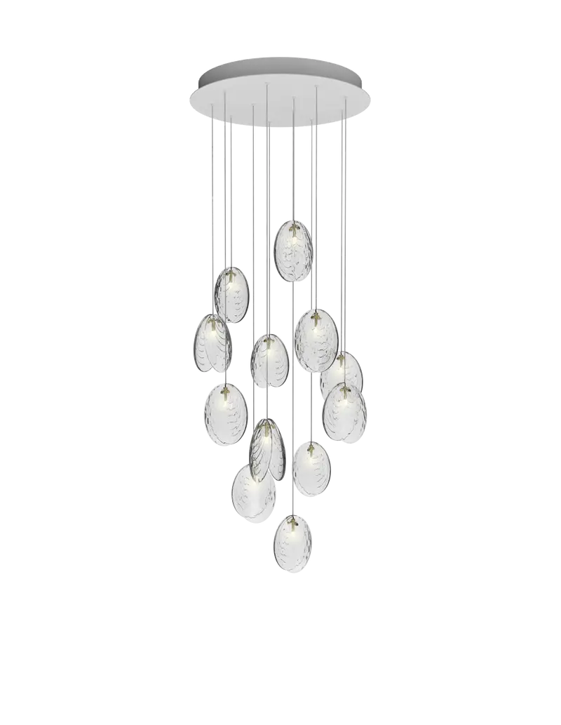 Lámpara de techo Mussels Chandelier