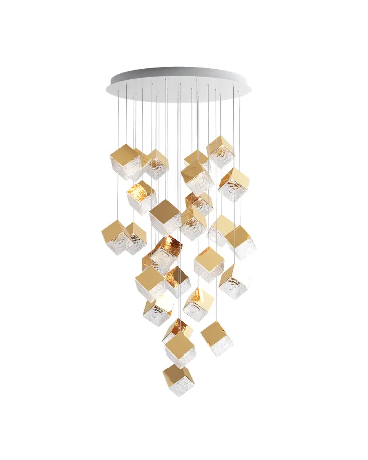 Lámpara de techo Pyrite Chandelier