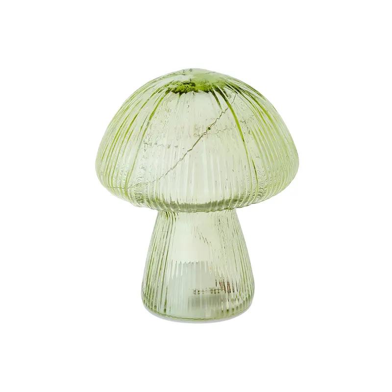 Lámpara LED Decorativa Cristal Verde de 15cm