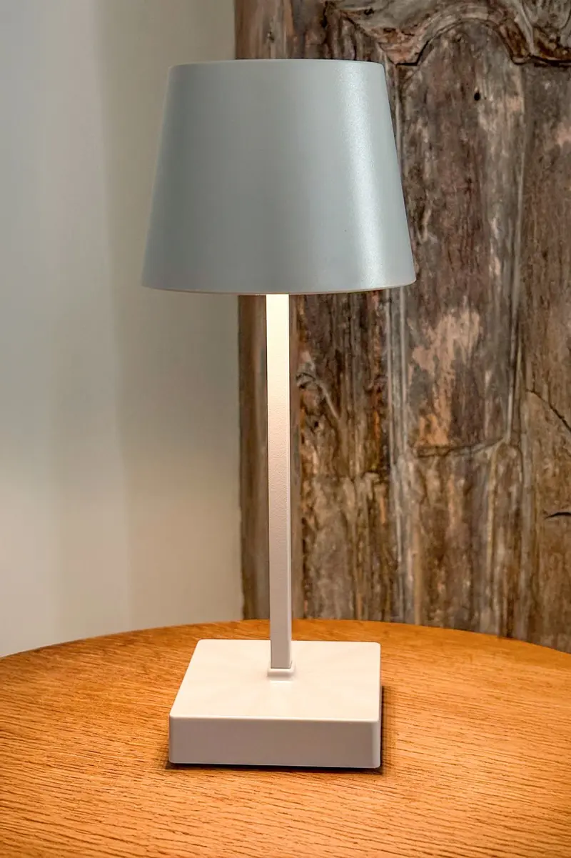 Lámpara Led Táctil Gris
