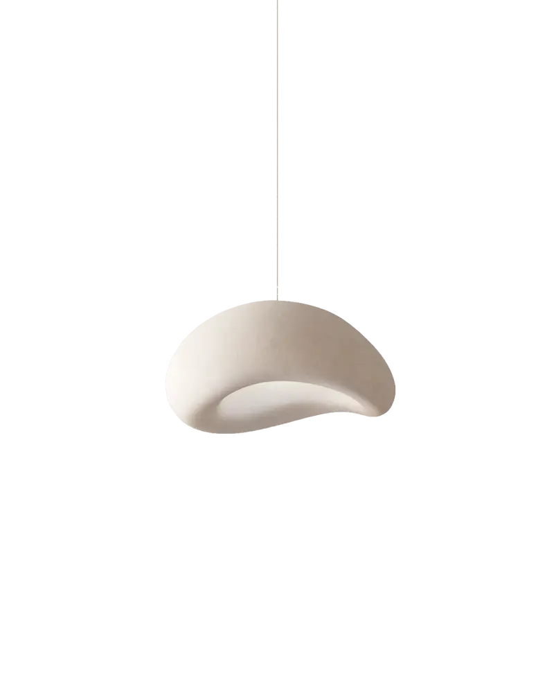 Lámpara techo colgante salón comedor resina multiformato artesanal orgánica Cloud