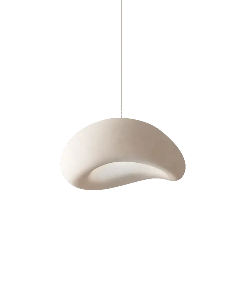 Lámpara techo colgante salón comedor resina multiformato artesanal orgánica Cloud
