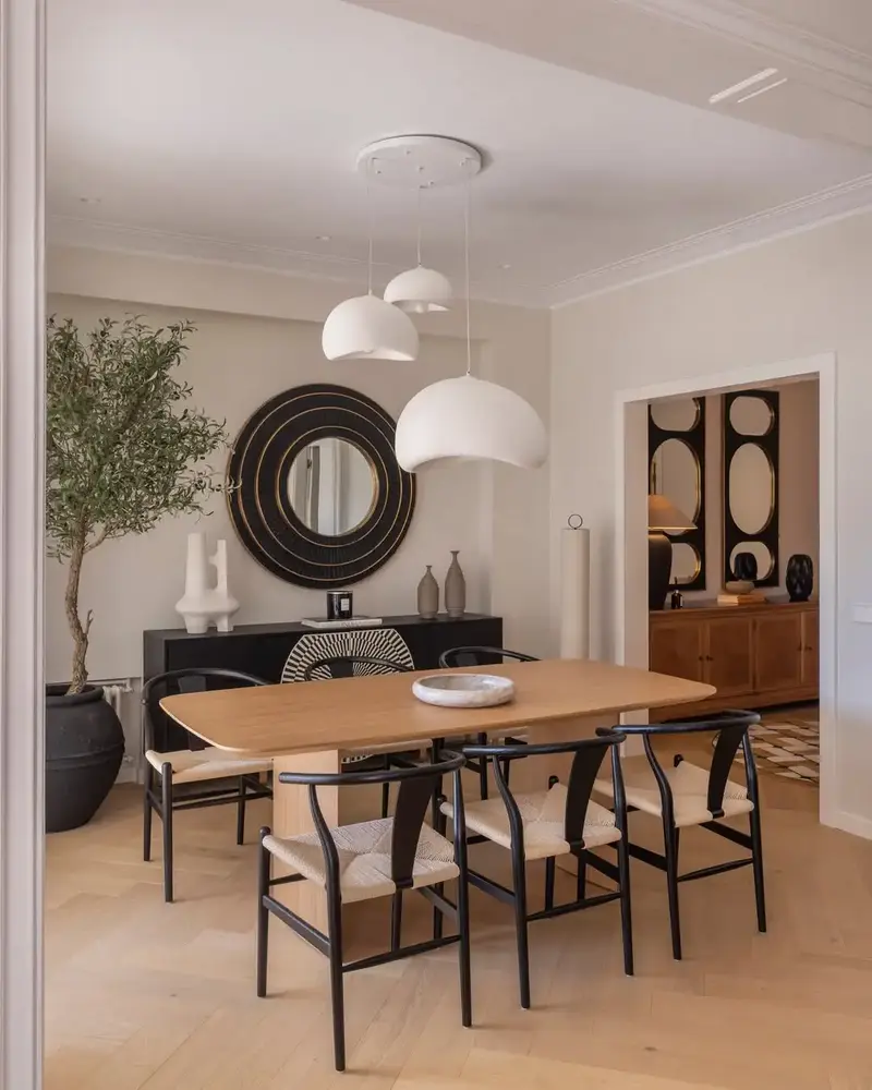 Lámpara techo colgante salón comedor resina multiformato artesanal orgánica Cloud