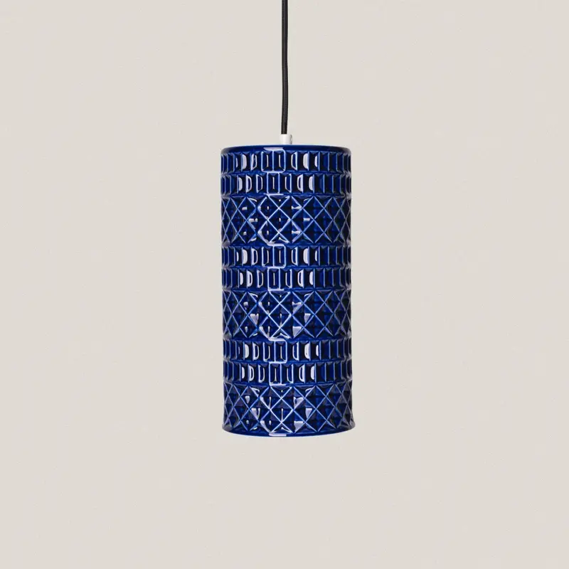 Lámpara Techo Portomarínico Azul D-12