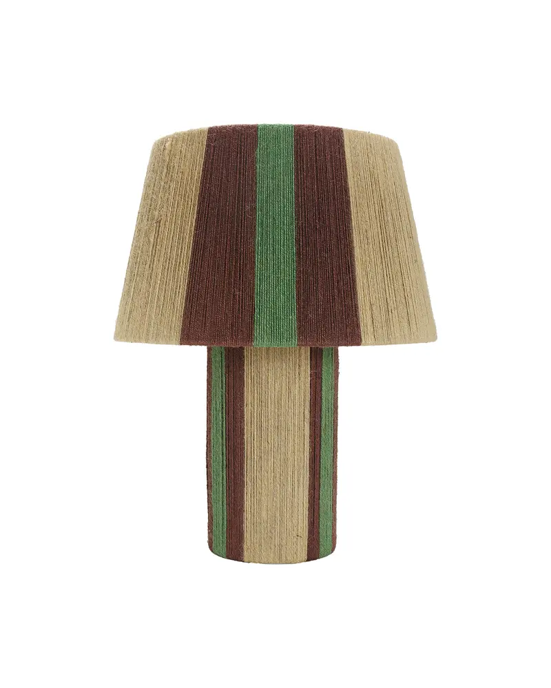 LAMPARA YUTE GRANDE (verde)