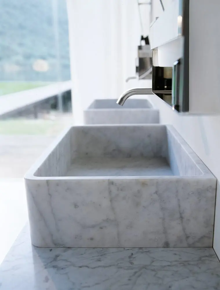 Lavabo de apoyo Carrara