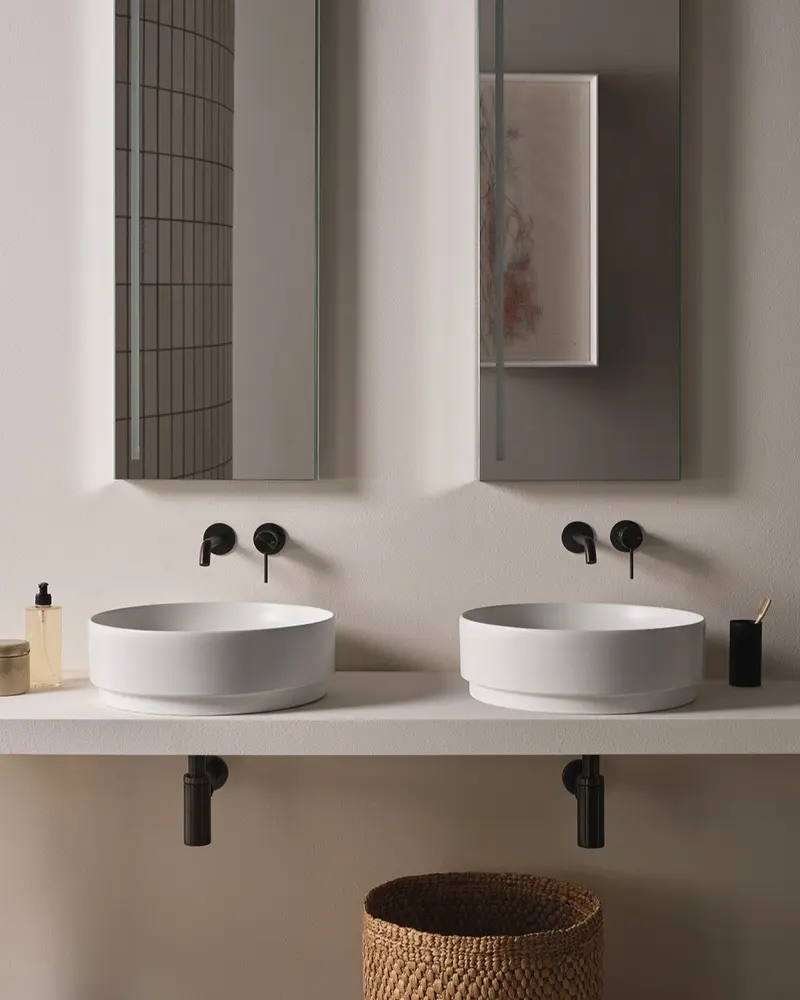Lavabo de apoyo Mare 45 Le Bacinelle