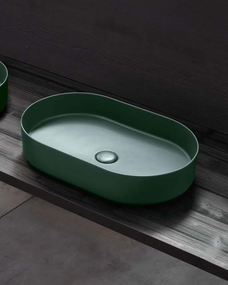 Lavabo de apoyo Shui Comfort Ovalado