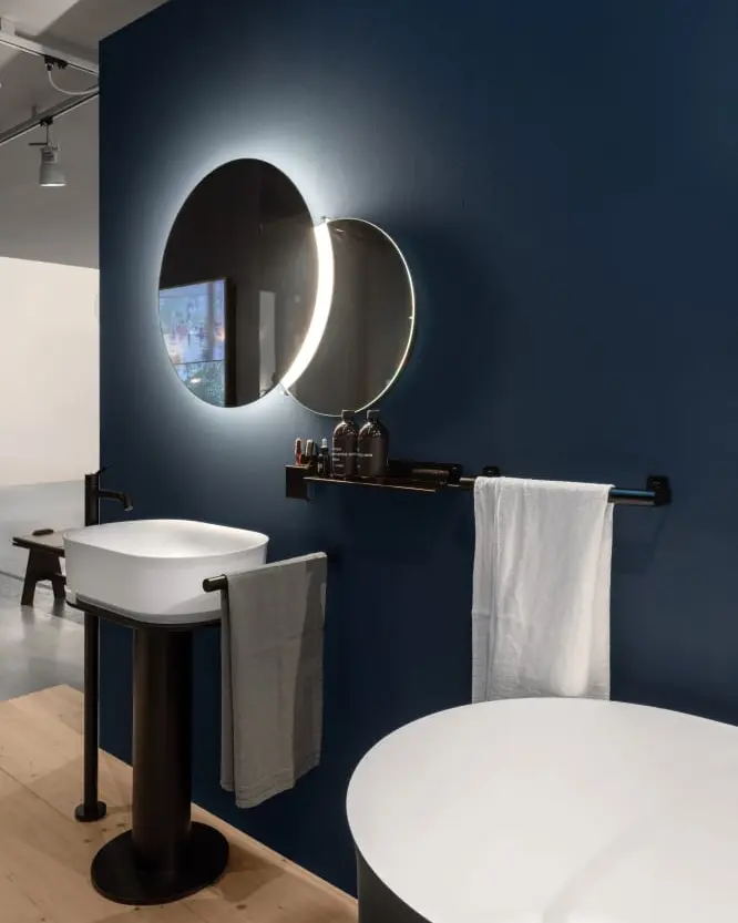 Lavabo Immersion con soporte metálico