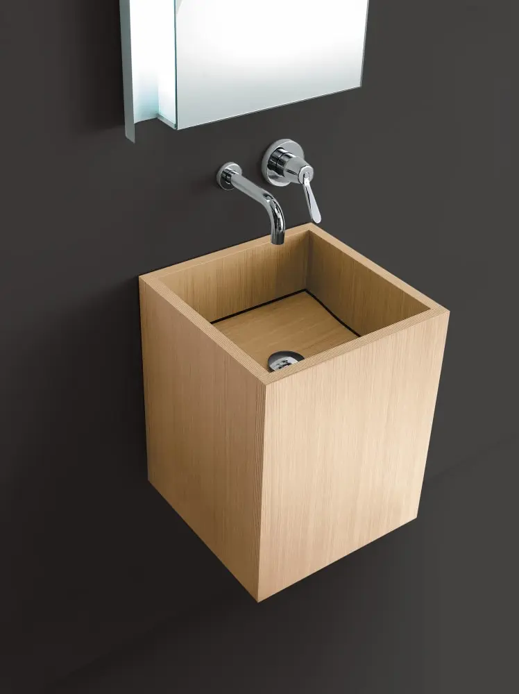 Lavabo suspendido Cube