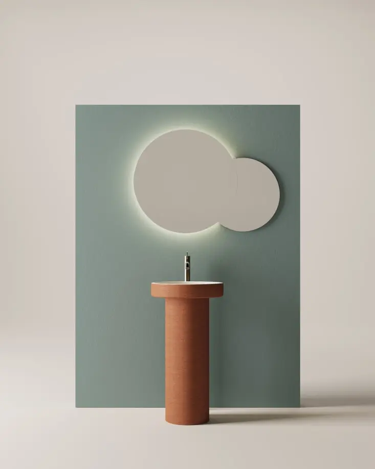 Lavabo Totem Cenote Ø42 cm