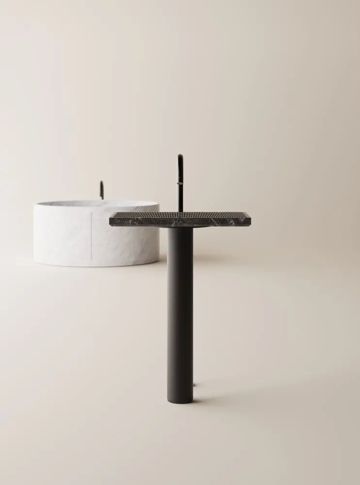 Lavabo tótem Ell Grid