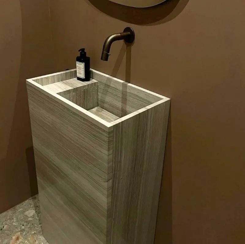 Lavado a mano - Etienne - Marmer - Beige