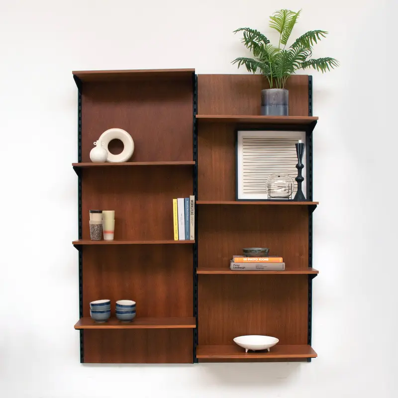 Librería Amsterdam - Nogal - 160 cm