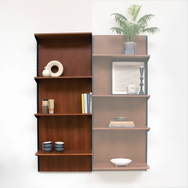 Librería Amsterdam - Nogal - 80 cm