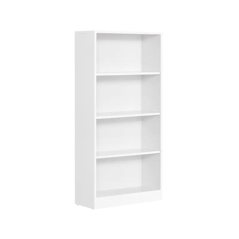 Librería de 4 Pisos con Estantes Ajustables