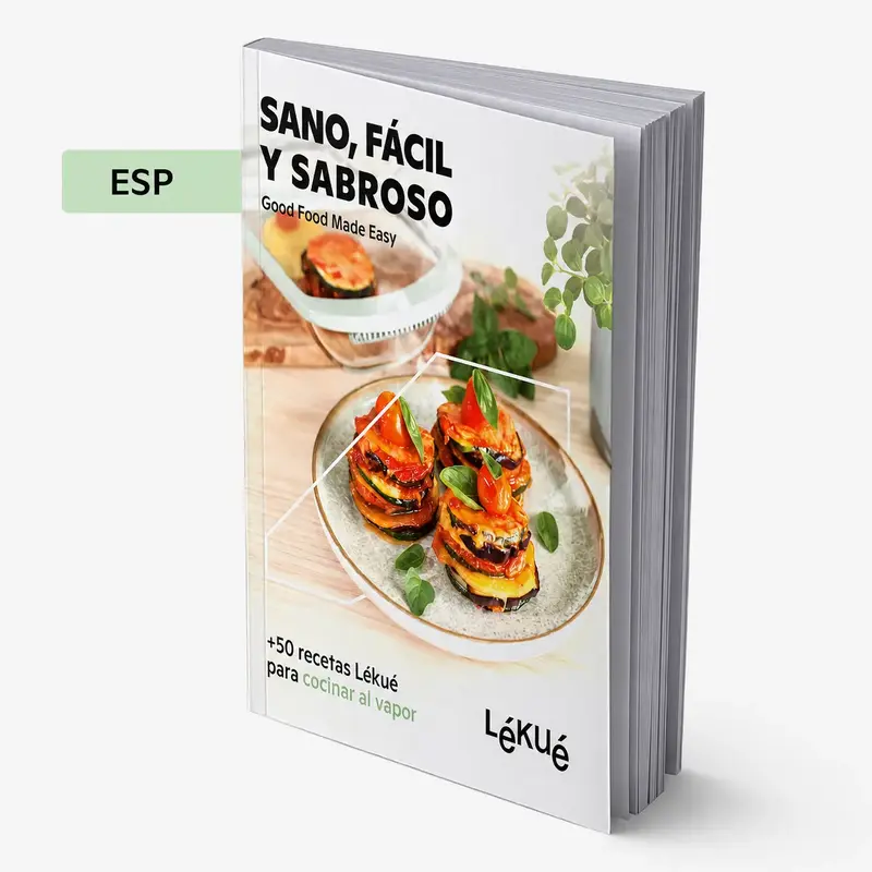 LIBRO DE RECETAS COCINA AL VAPOR LEKUE