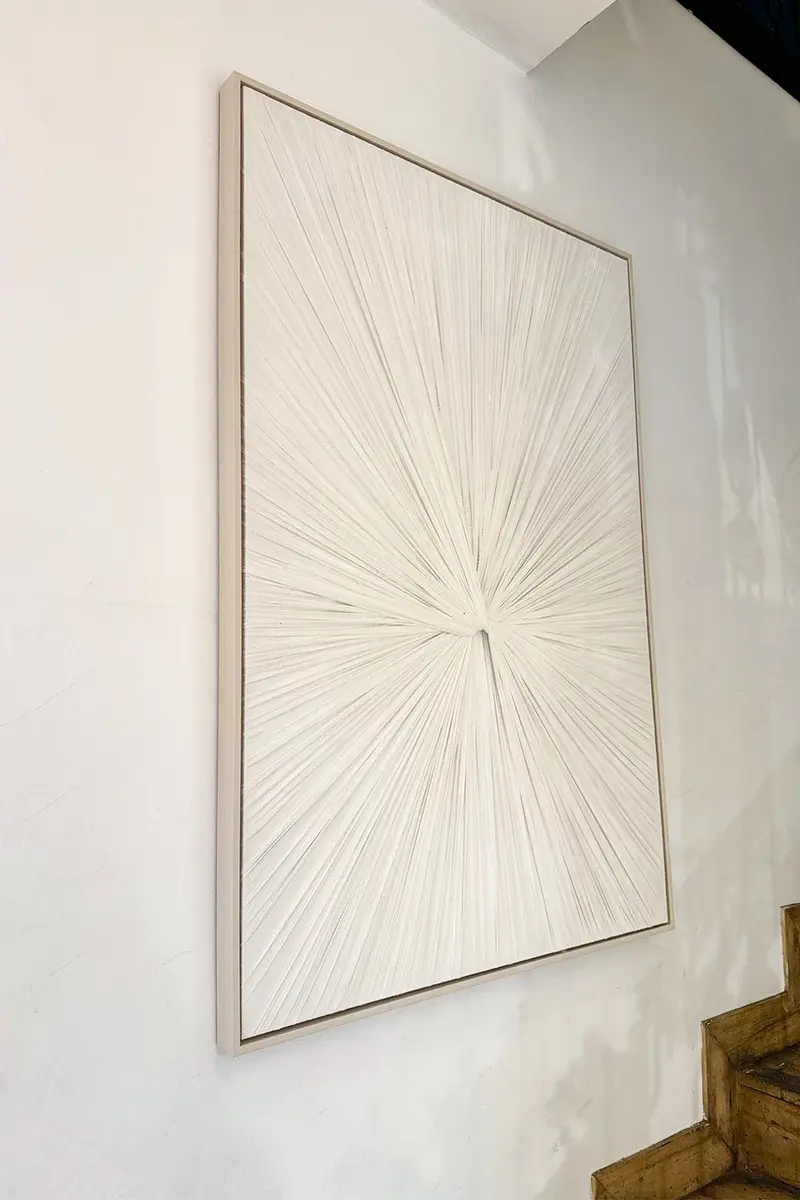 Lienzo De Yeso Abstracto