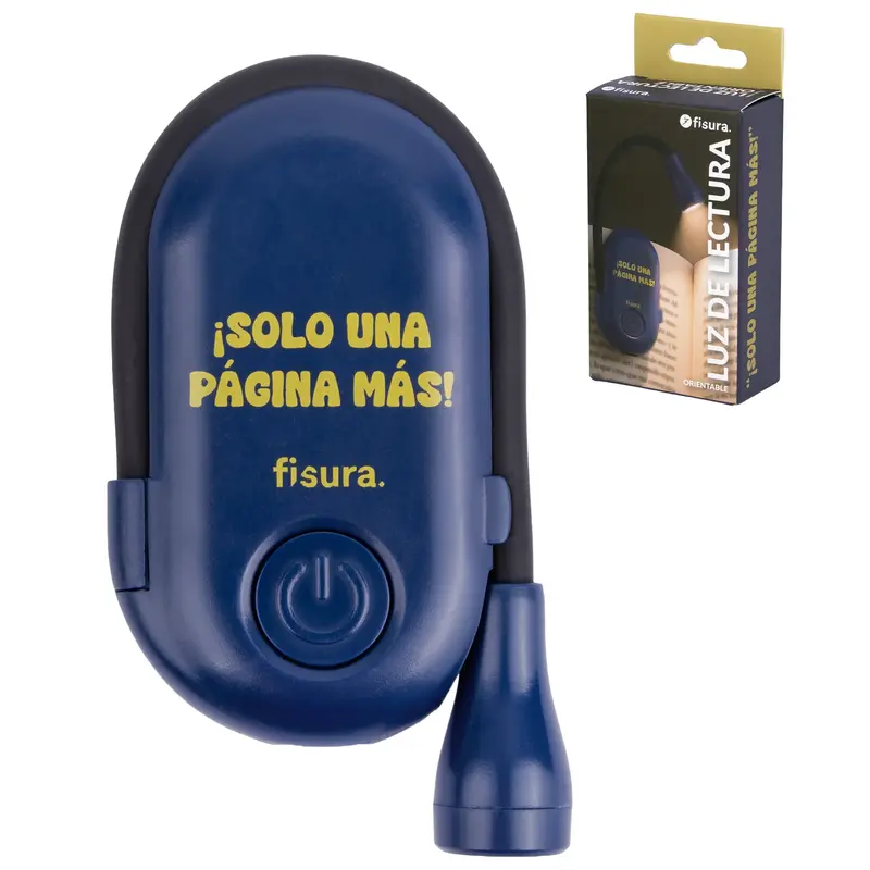 Luz de lectura orientable “Solo una página más”