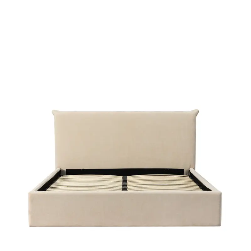 Mac Beth - Cama con canapé de tela 160x200cm