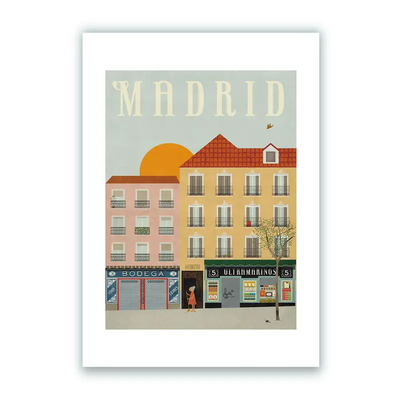 Madrid Impresión Giclée