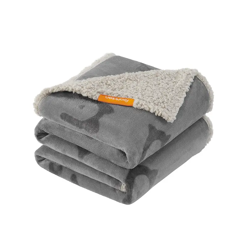Manta Impermeable para Perros Vellón y Franela para Perros Minialtura