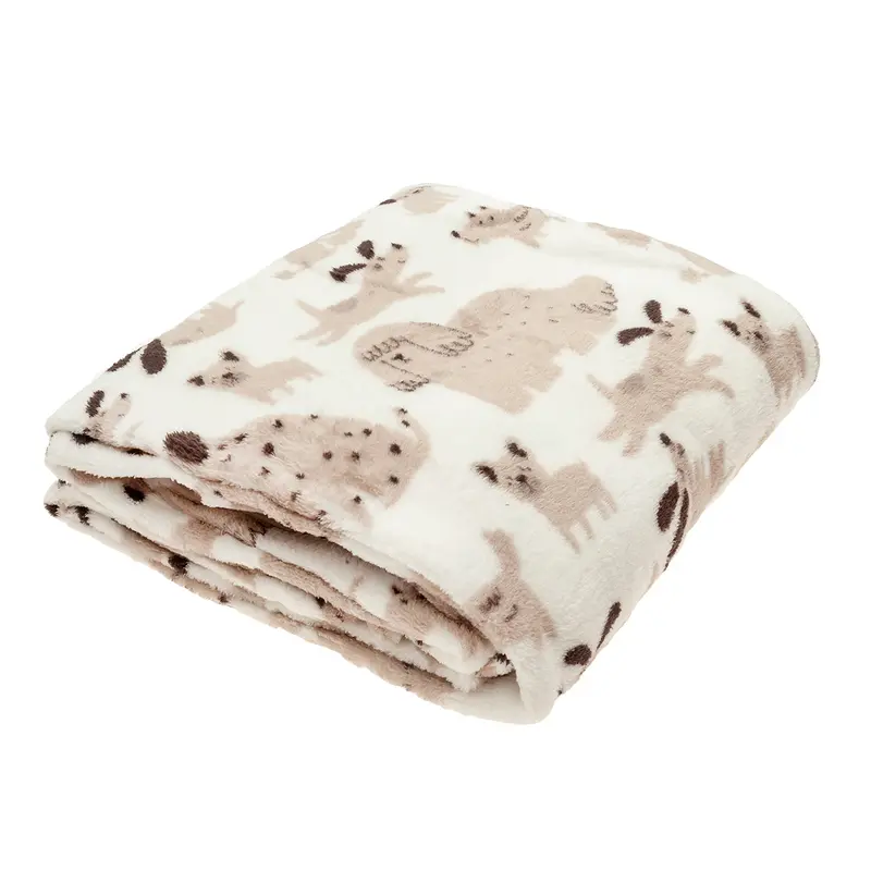 Manta microfibra perros