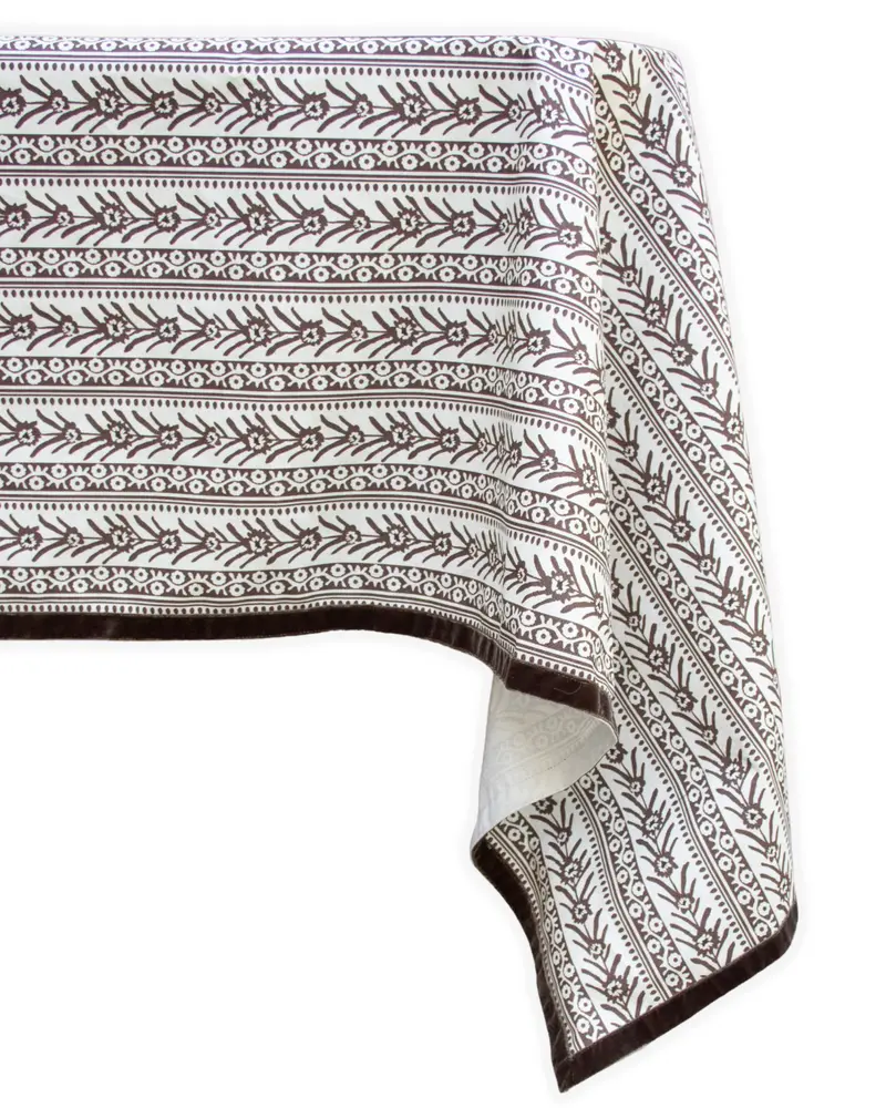 MANTEL CUADRADO CASTAÑO (marrón)
