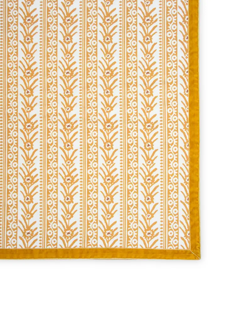 MANTEL CUADRADO CASTAÑO (mostaza)