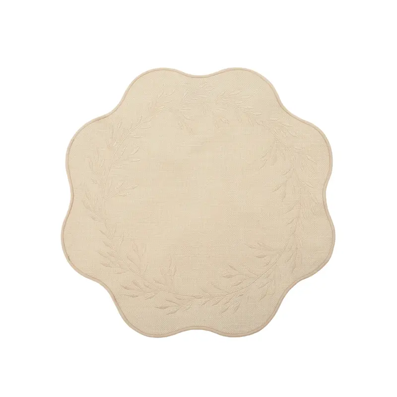 Mantel individual bordado