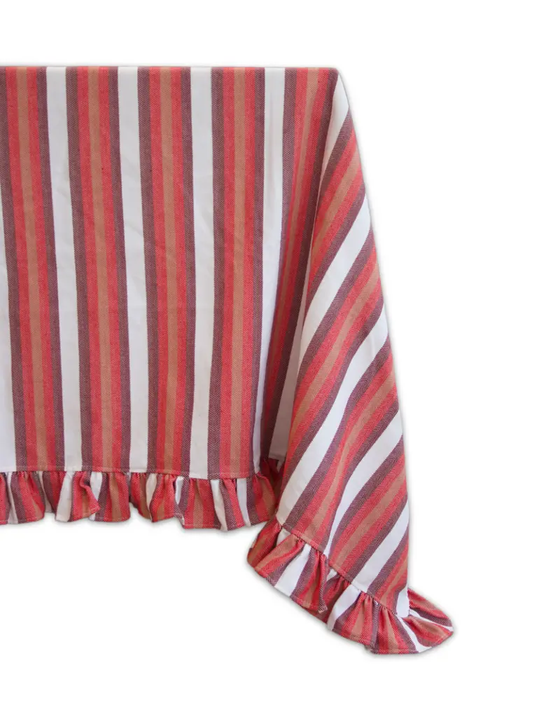 MANTEL RECTANGULAR BRECA (rojo)