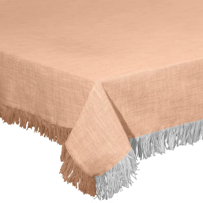 MANTEL VOLTERRA SALMÓN [150x300 - 140x240CM]