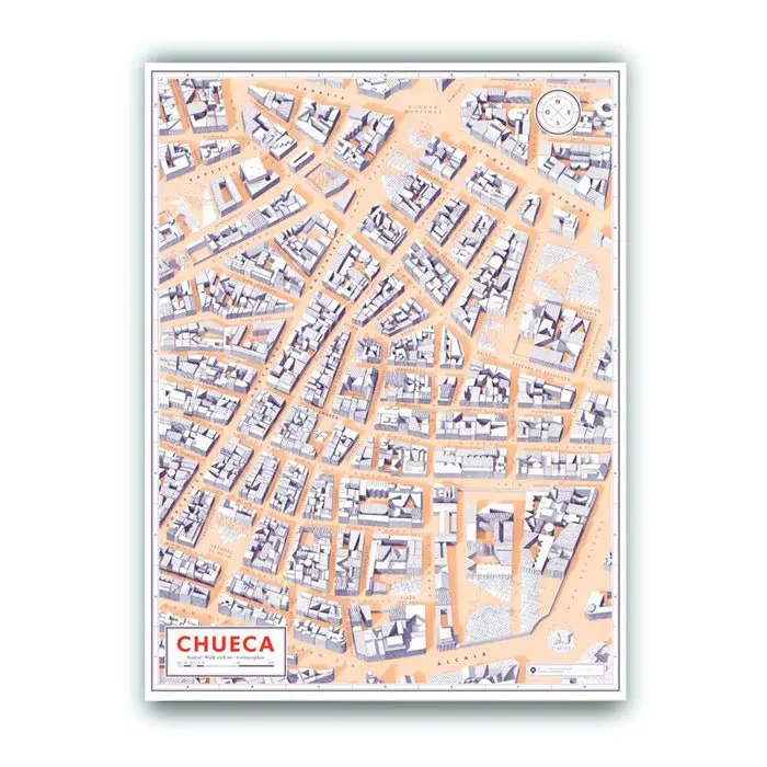 Mapa de Madrid - Chueca