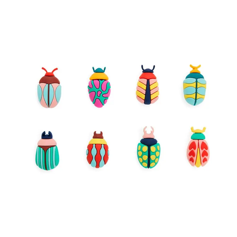 Marcacopas The Beetles (set de 8)