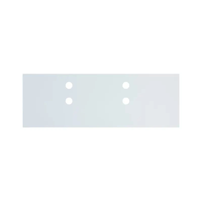 Marcel Superficie Sólida - Placa de Lavabo - 120 cm - Con Agujeros