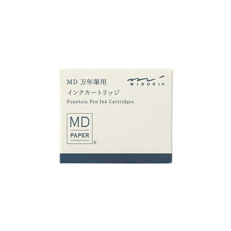 MD Cartucho para Estilográfica MD Azul-Negro (set de 6)