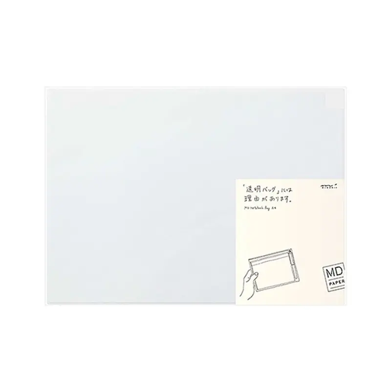 MD Notebook Funda Transparente Variante A4 Horizontal