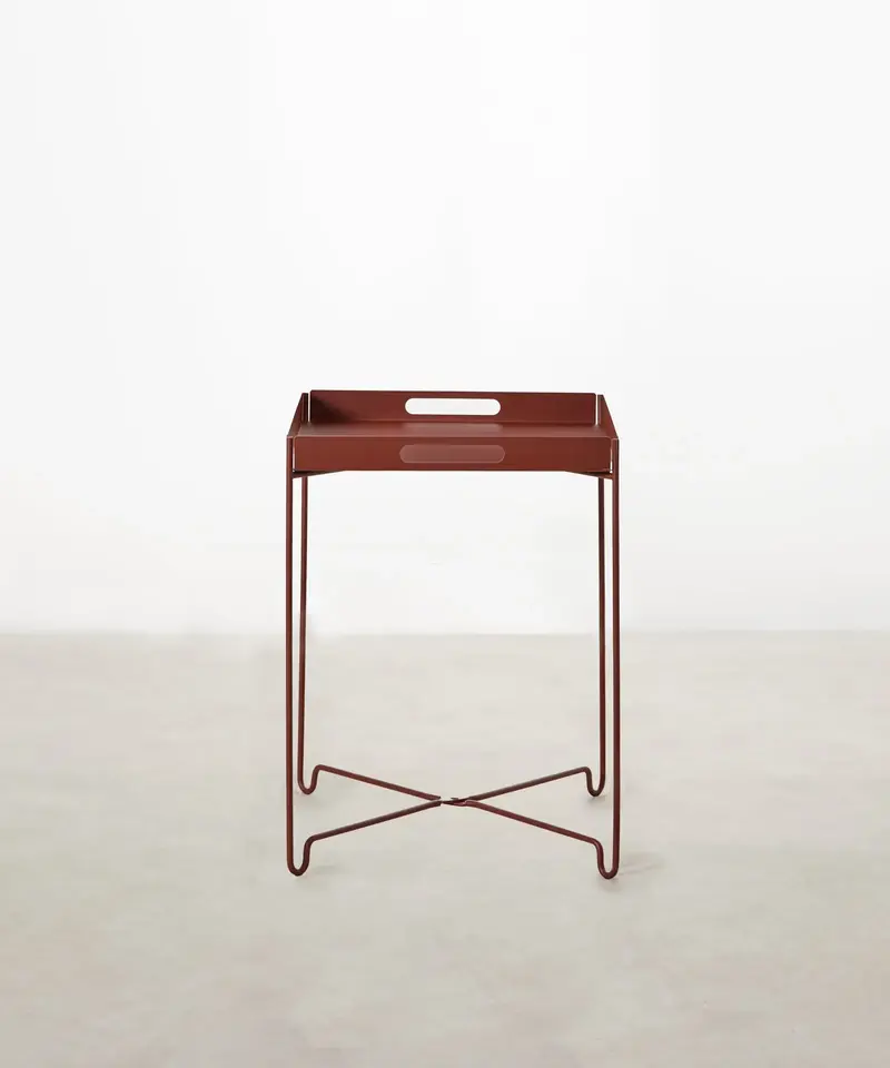 Mesa auxiliar de metal Trina