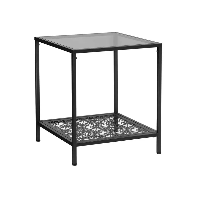 Mesa Auxiliar de Vidrio Templado