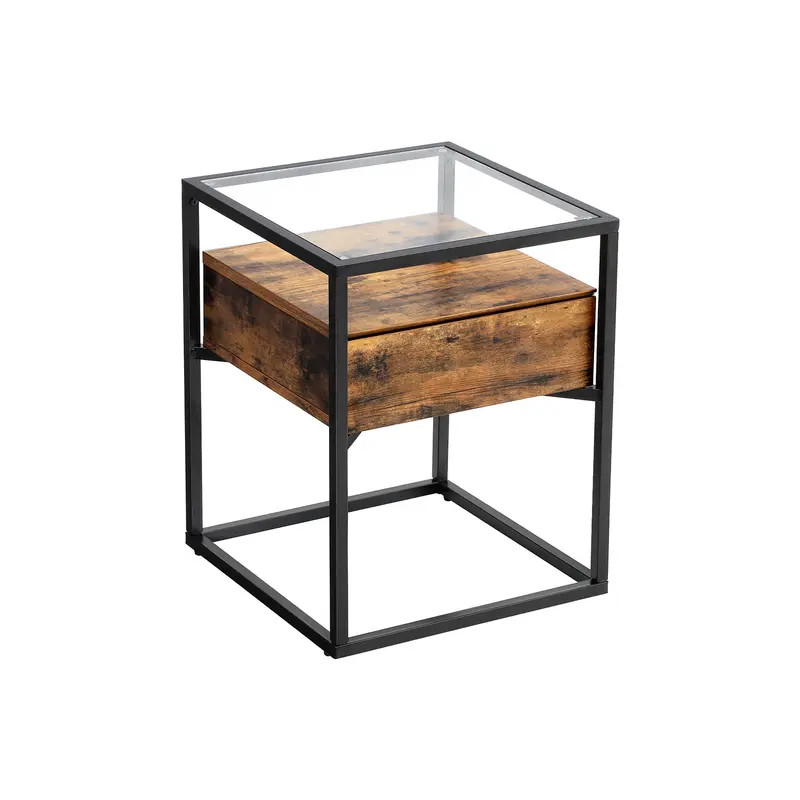 Mesa Auxiliar De Vidrio