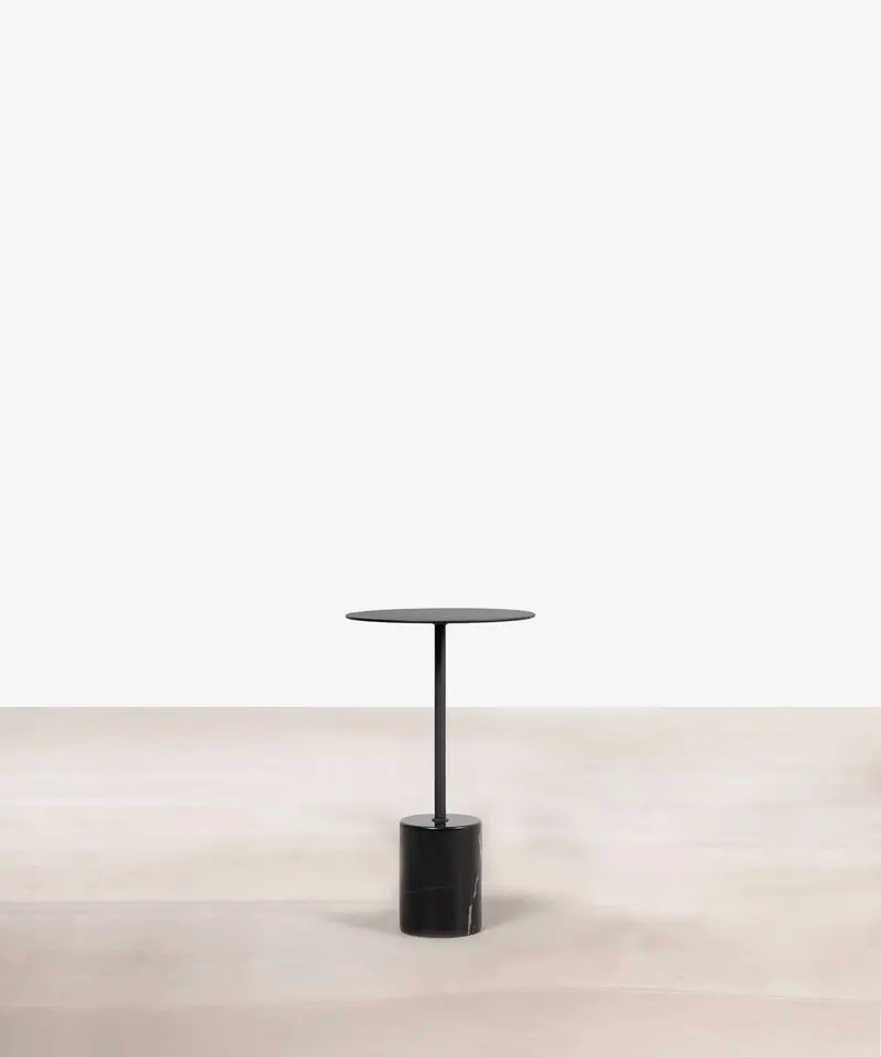 Mesa Auxiliar En Marmol Iceland