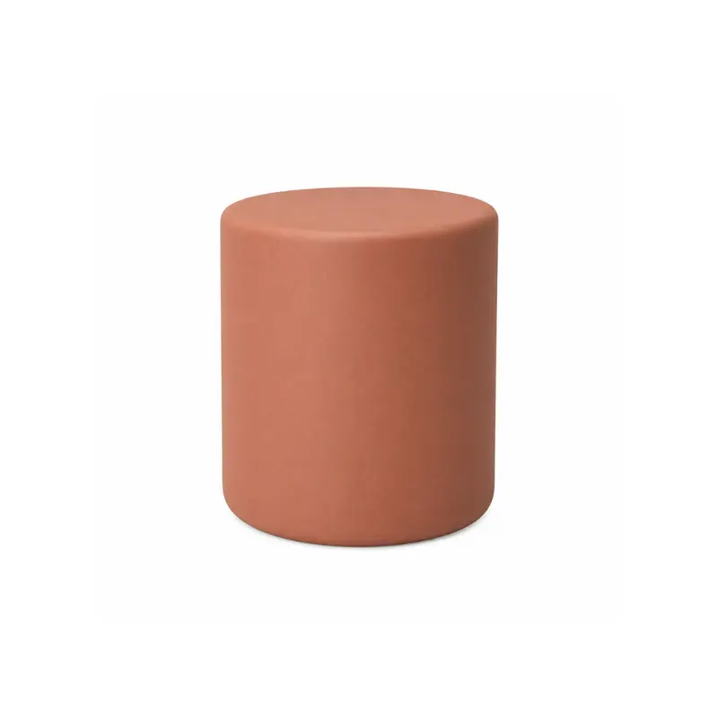 Mesa auxiliar exterior Brisa - D46 H43 - Terracota marrón - Policompuesto