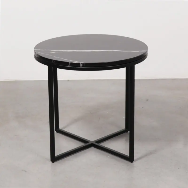 Mesa auxiliar Margaux - Mármol negro