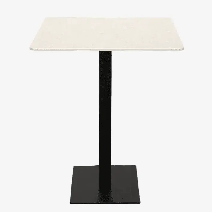 Mesa bar alta piedra sinterizada Lisboa 70x70