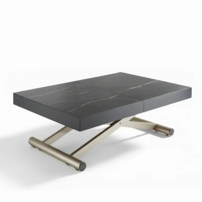 Mesa Centro Convertible en Mesa Comedor y Extensible Modelo IN-CTV